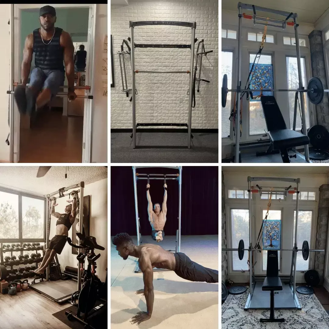 Customer SoloStrength home gym installations for bodyweight exercise equipment 1