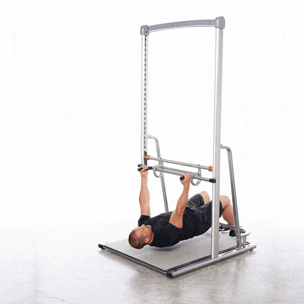 Full Body Fitness adjustable pull up bar dip station for in home gym