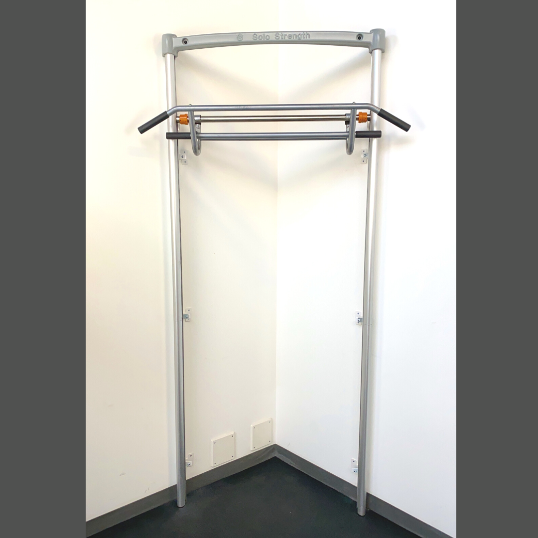 Wide Grip Adjustable Height Pull Up Bar by SoloStrength