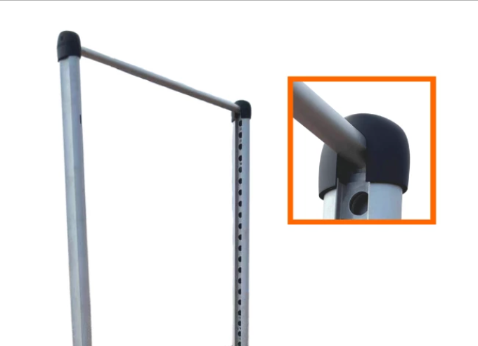 Optional SoloStrength Header Replacement (Outdoor Pull Up Bar Style)