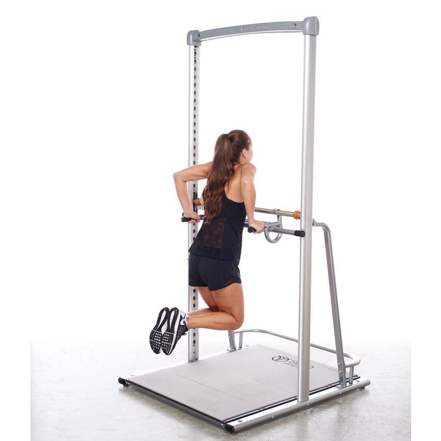 Ultimate Dip Station with adjustable height  Pull up and Row Bar (Option for all Systems) - SoloStrength "solo strength"
