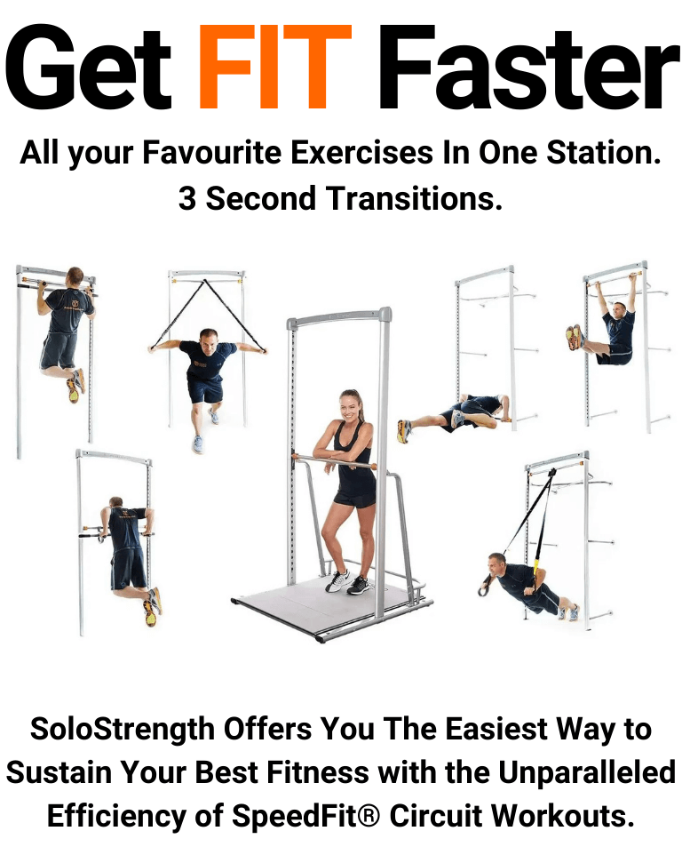SoloStrength | The world's Best Calisthenic Home Gym Exercise Equipment for Bodyweight Workouts and adjustable height pull up bar and dip station
