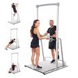 SoloStrength® Freestanding Ultimate Series Adjustable Height Home Pull Up Dip Bar Training Station