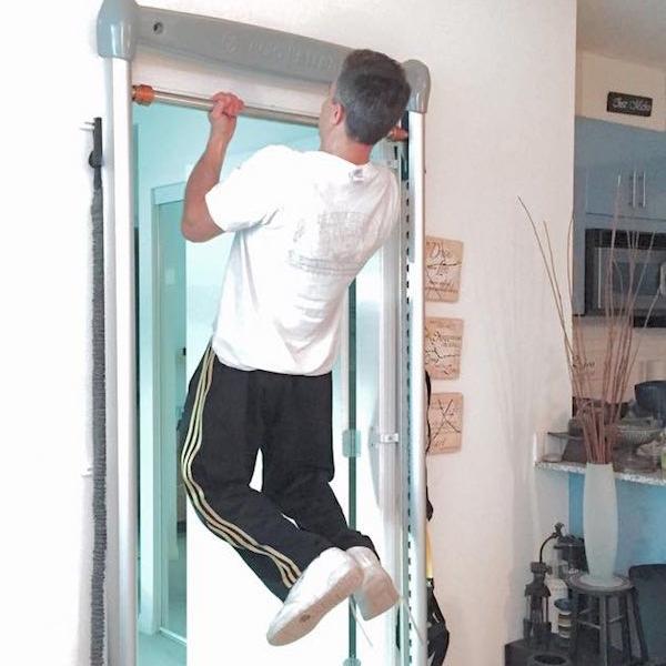 dip station adjustable pull up bar for bodyweight exercise at home functional training equipment by SoloStrength