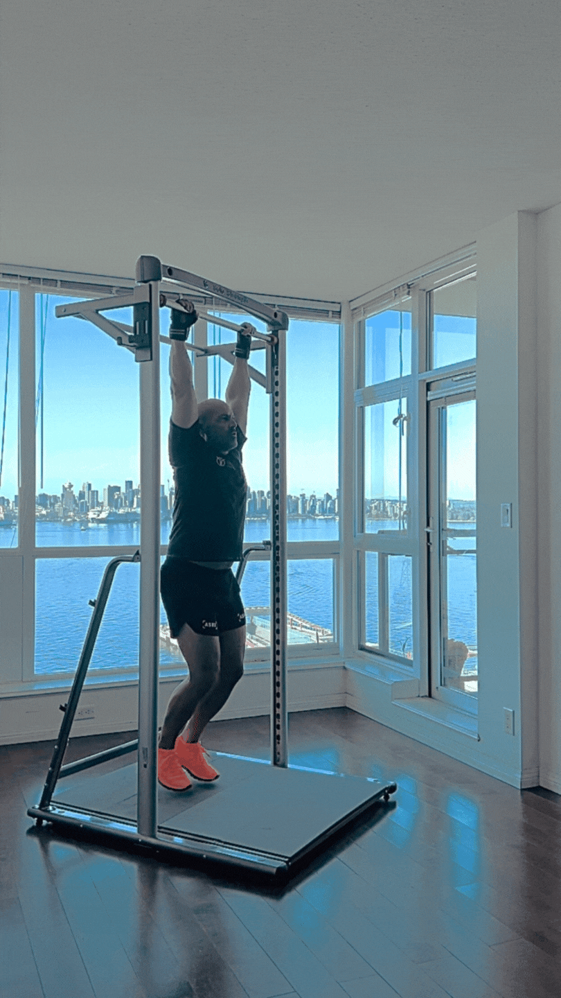 Toes To Bar - SoloStrength speedfit home gym exercise equipment free bodyweight calisthenics isometrics stretching workouts