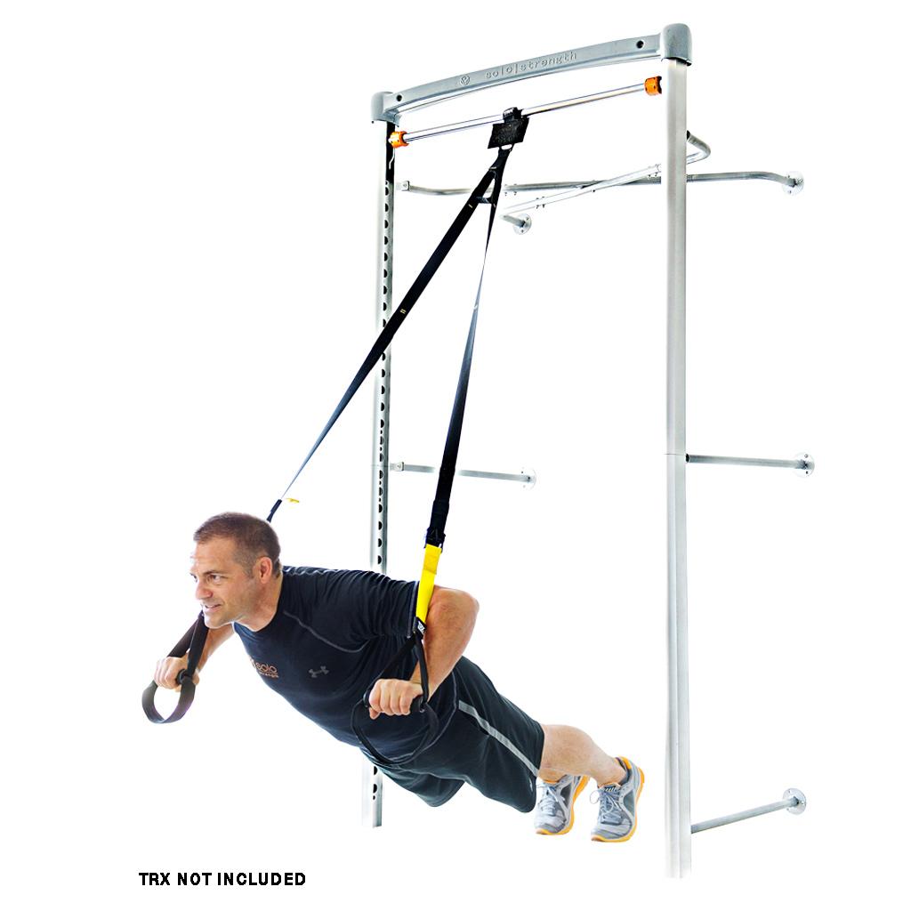 Wall Mounted (fixed) Adjustable Height Push Pull Chin Up Bar Dip Station Functional Training Strength Exercise Home Gym Equipment